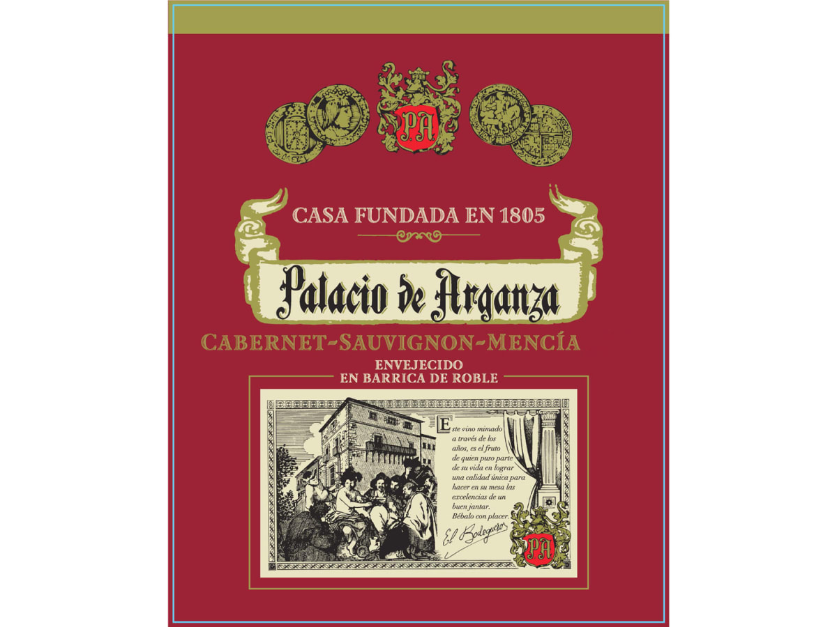 Vinos de Arganza Palacio de Arganza Cabernet Sauvignon-Mencia 2021