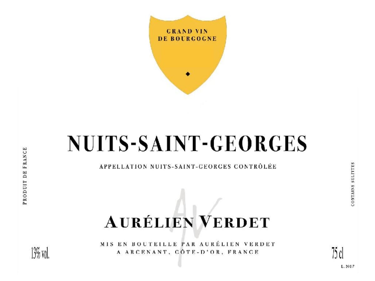 Aurelien Verdet Nuits-Saint-Georges 2017 | Wine.com