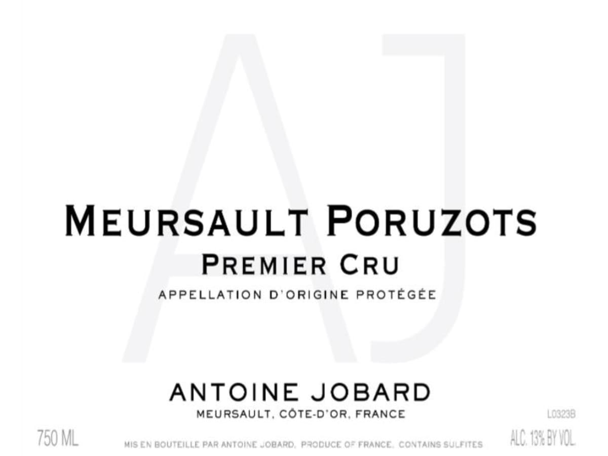 Domaine Antoine Jobard Meursault Poruzots Premier Cru 2024 | Wine.com