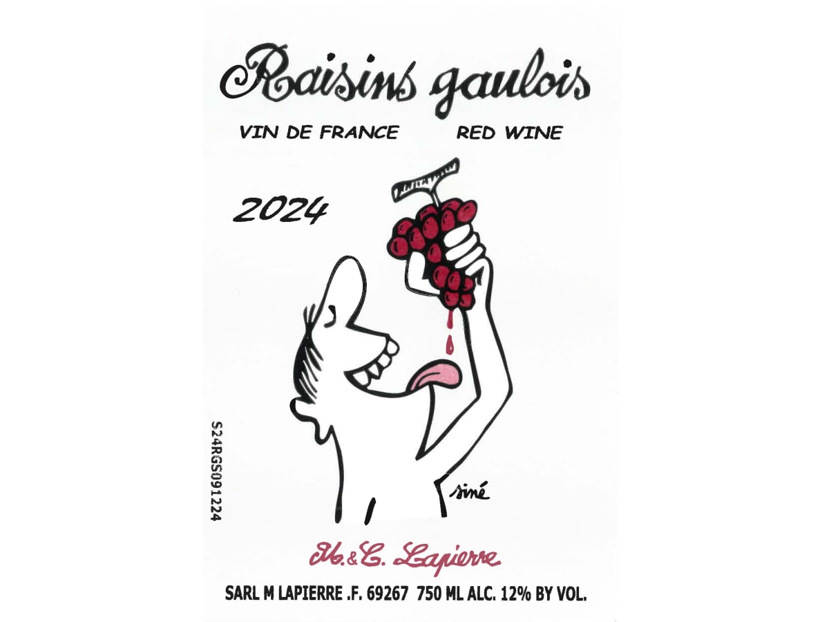 Domaine Lapierre Vin de France Raisins Gaulois 2024 | Wine.com