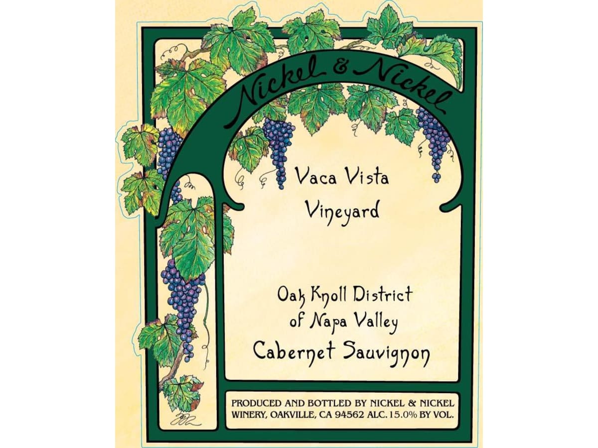 Nickel & Nickel Vaca Vista Cabernet Sauvignon 2021 | Wine.com