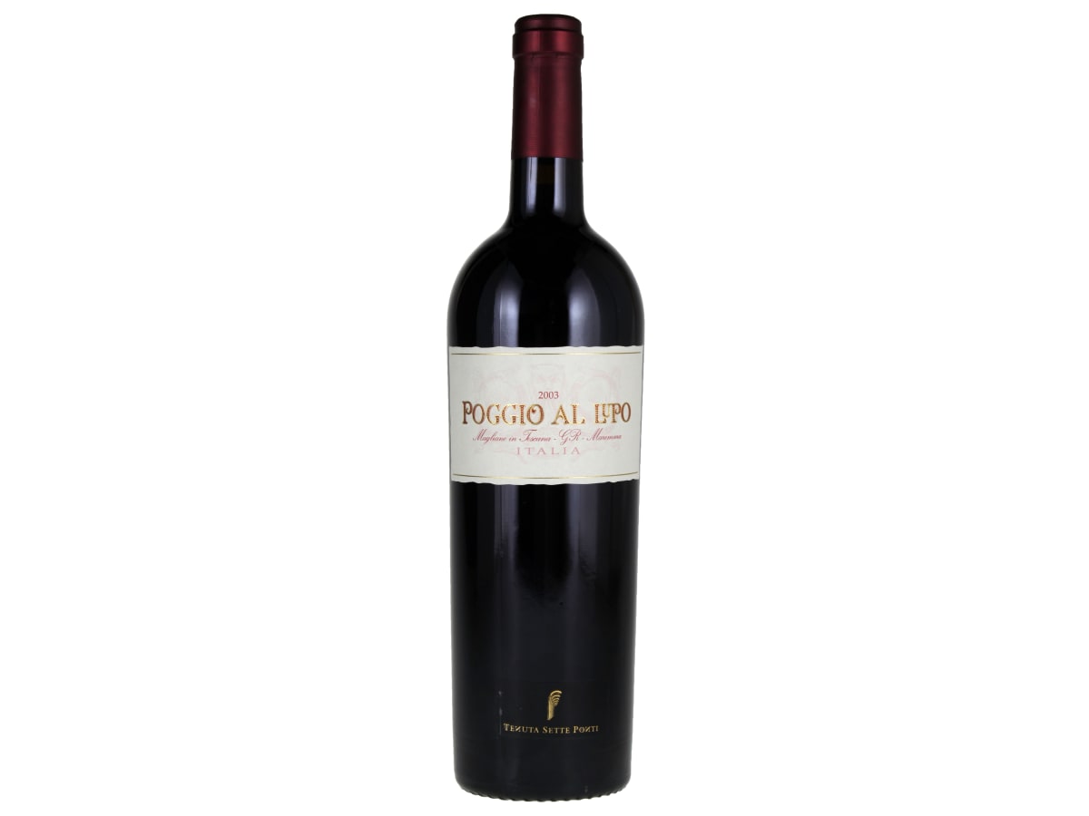 Tenuta Sette Ponti Poggio Al Lupo 2003 | Wine.com