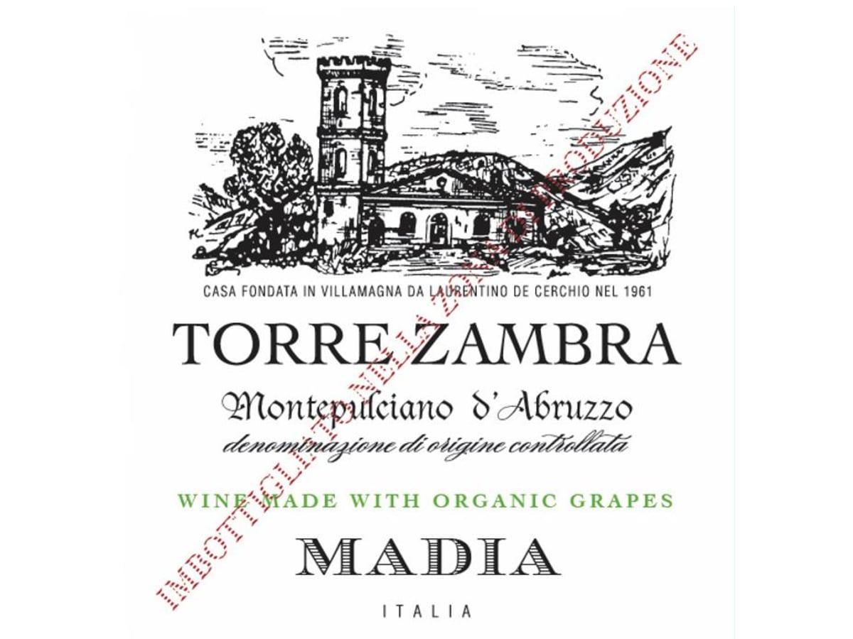 Torre Zambra Madia Montepulciano d'Abruzzo 2021 | Wine.com