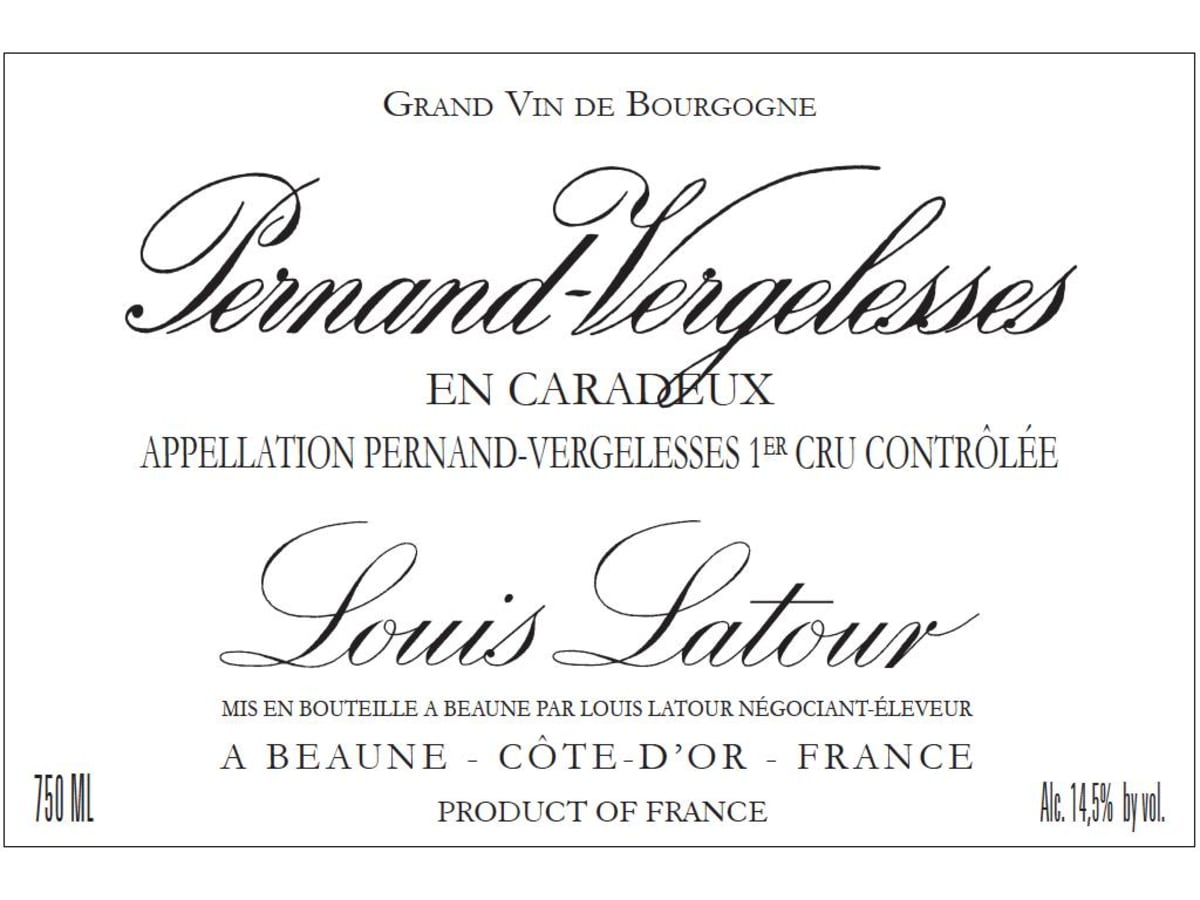 Louis Latour Pernand-Vergelesses En Caradeux Premier Cru 2022
