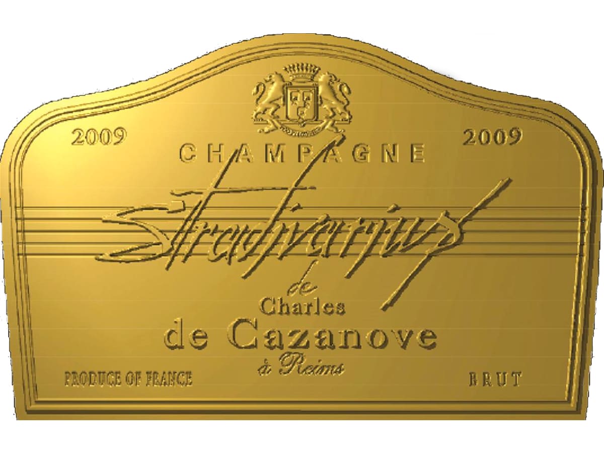 Charles de Cazanove Stradivarius Brut 2009 | Wine.com