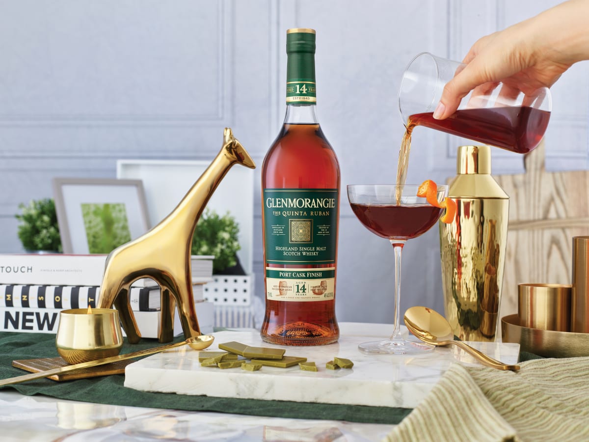 Glenmorangie 14 Year Quinta Ruban Highland Single Malt Scotch