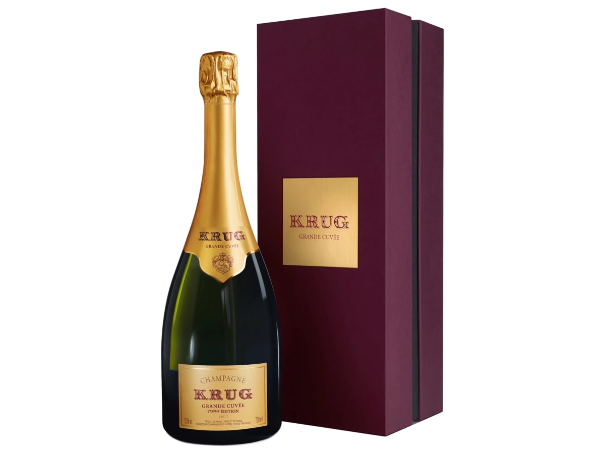 Krug Grande Cuvee Brut with Gift Box (172nd Edition) | Wine.com