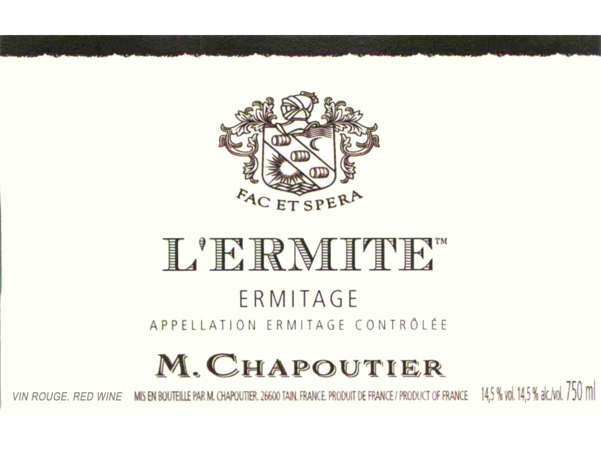 M. Chapoutier Ermitage l'Ermite (1.5 Liter Magnum) 2006 | Wine.com