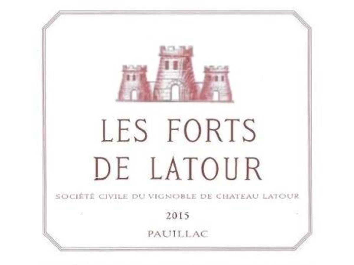 Chateau Latour Les Forts de Latour 2015 | Wine.com