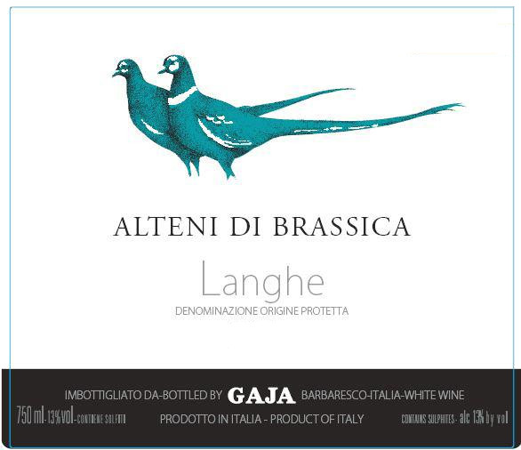 Gaja Alteni di Brassica Sauvignon Blanc 2020 | Wine.com