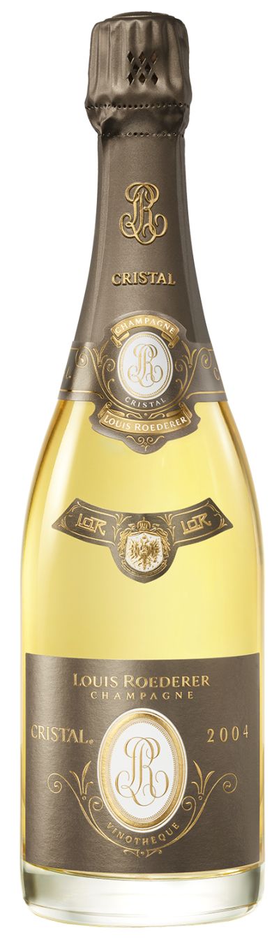 Louis Roederer Cristal Brut Vinotheque with Gift Box 2004 | Wine.com