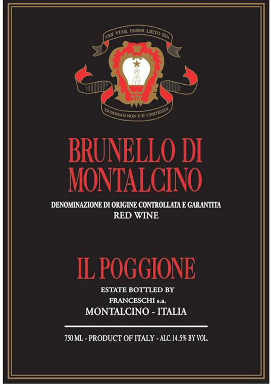 Il Poggione Brunello di Montalcino 2017 | Wine.com