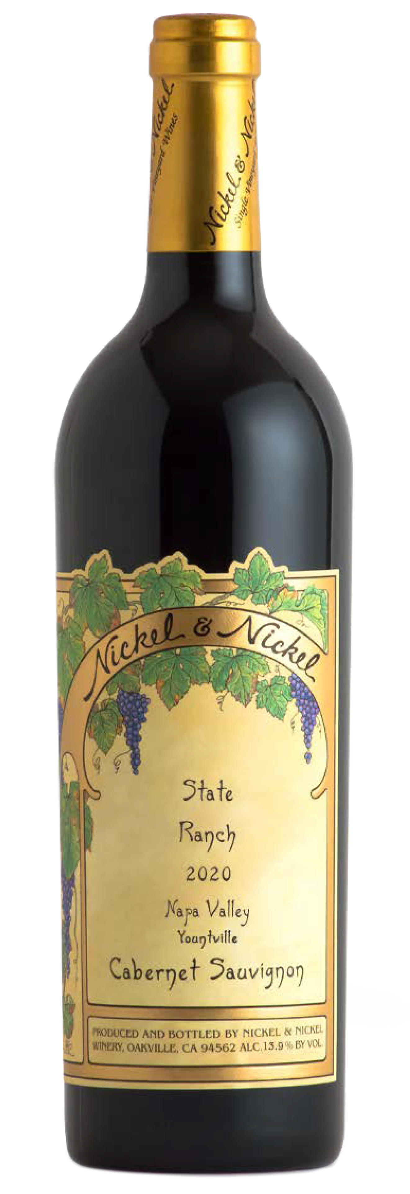 Nickel & Nickel State Ranch Cabernet Sauvignon 2020 | Wine.com