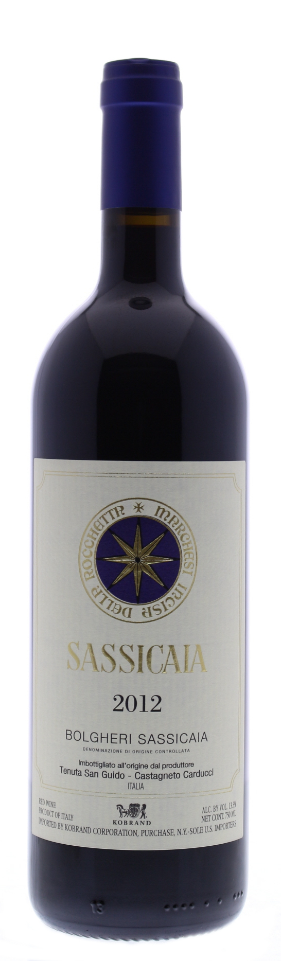 Sassicaia 2012 赤ワイン 750ml Tenuta San Guido Sassicaia 2012 | Wine.com