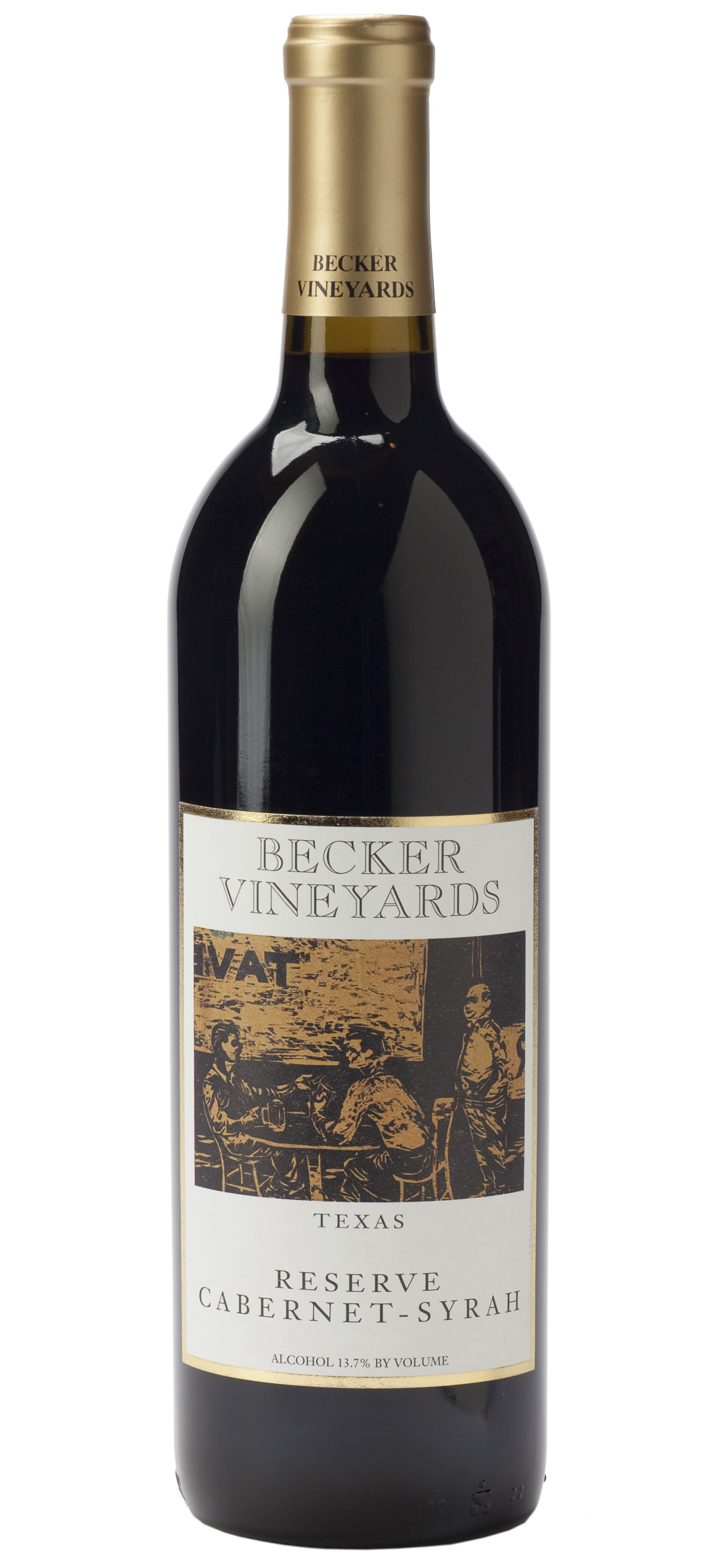 Becker Vineyards Reserve Cabernet-Syrah 2018 | Wine.com