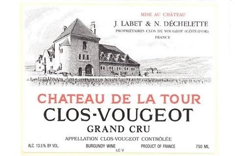 Chateau de la Tour Clos Vougeot Grand Cru (3 Liter Bottle) 2014