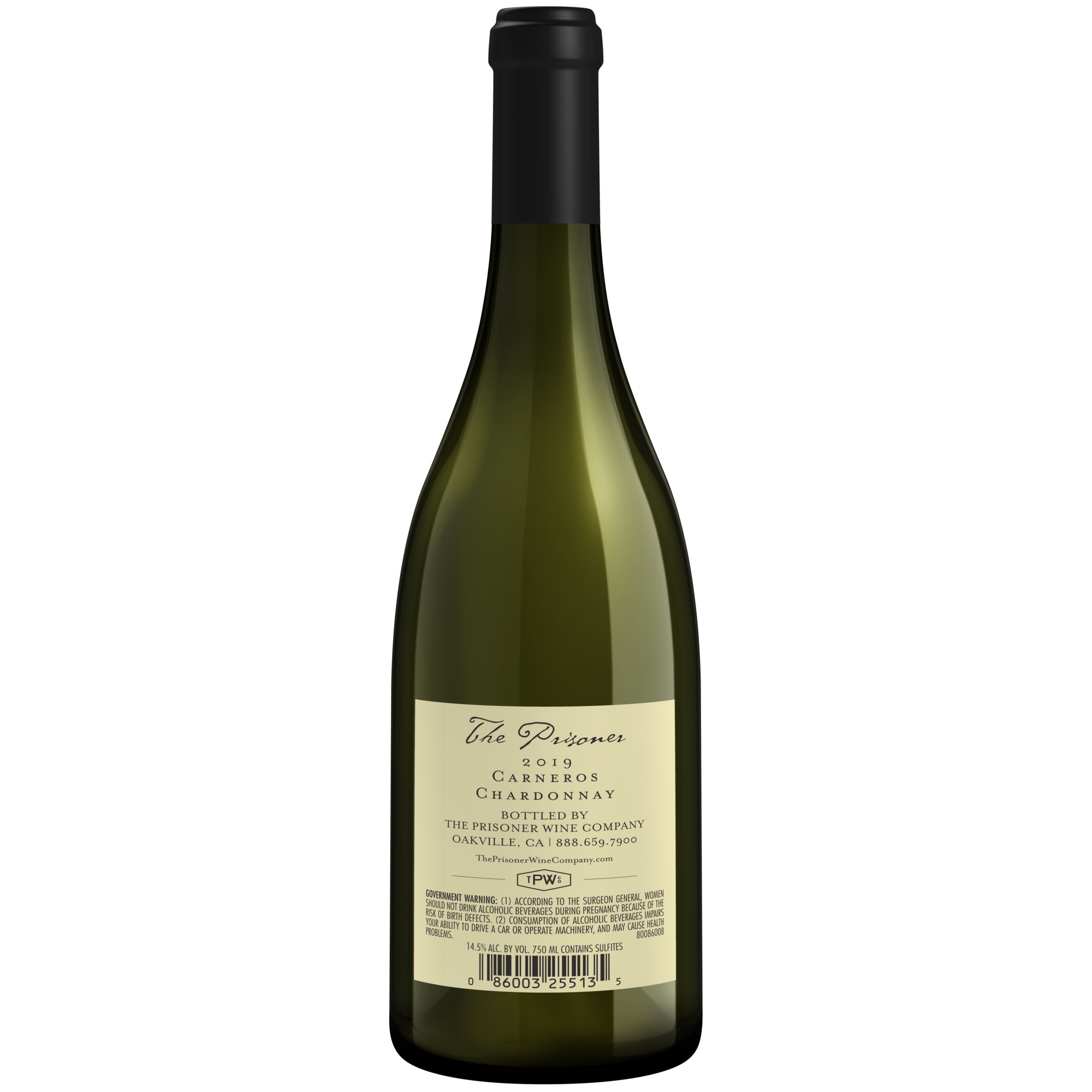 The Prisoner Wine Company The Prisoner Chardonnay 2019 | Wine.com