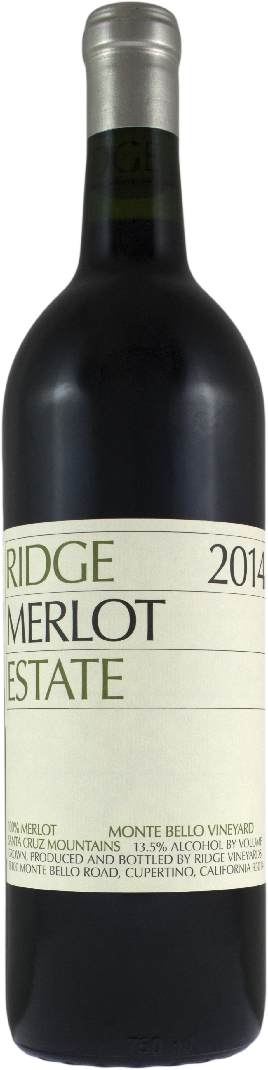 Ridge Estate Merlot 2014 | Wine.com