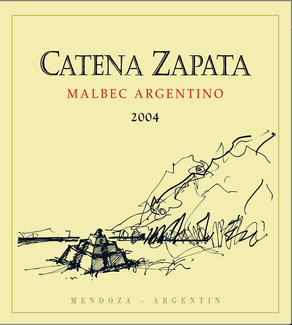 Catena Zapata Argentino Vineyard Malbec 2004 | Wine.com