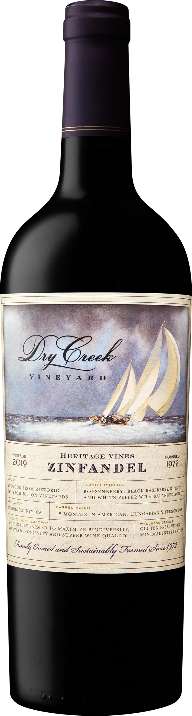 Dry Creek Vineyard Heritage Vines Zinfandel 2019 | Wine.com