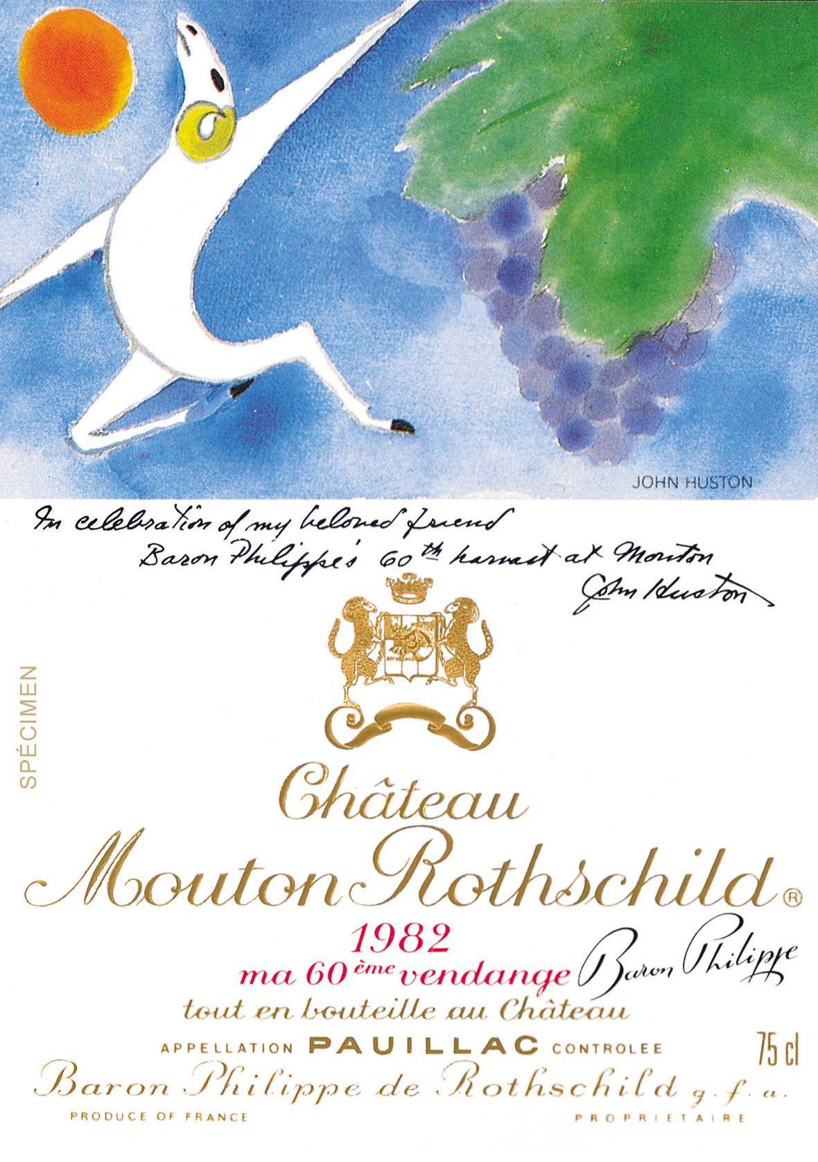 Chateau Mouton Rothschild 1982 | Wine.com