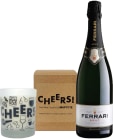 wine.com 91 Point Sparkling Wine & Candle Gift Set  Gift Product Image