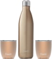 wine.com S'well Pyrite Wine Bottle & Tumbler Set  Gift Product Image