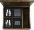 wine.com Legacy Whiskey Box Gift Set (Oak Wood)  Gift Product Image