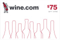 wine.com Gift Card - $75  Gift Product Image