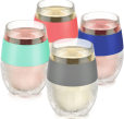 wine.com Wine FREEZE Cooling Cups (Set of 4)  Gift Product Image