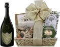 wine.com 96 Point Dom Perignon Wine & Cheese Gift Basket  Gift Product Image