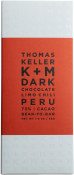 wine.com K+M Dark Chocolate 73% Peru Limo Chili Bar   Gift Product Image