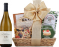 wine.com 90 Point Chardonnay & Cheese Gift Basket  Gift Product Image