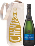 wine.com Nicolas Feuillatte Reserve Exclusive Brut & Champagne Carrying Tote   Gift Product Image