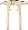 wine.com Viski Polished Gold Champagne Puller  Gift Product Image