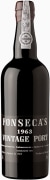 Fonseca Vintage Port 1963 Front Bottle Shot