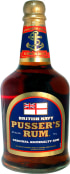 British Navy Pusser's Original Admiralty Rum  Front Bottle Shot