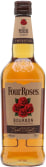Four Roses Kentucky Straight Bourbon Whiskey Front Bottle Shot