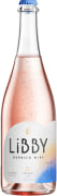 Libby Bubbled Wine Rose  Front Bottle Shot