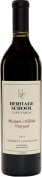 Heritage School Vineyards Missiaen's Hillside Vineyard Cabernet Sauvignon 2014  Front Bottle Shot