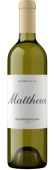 Matthews Winery Sauvignon Blanc 2022  Front Bottle Shot