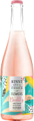 Sunny With a Chance of Flowers Bubbly Rose  Front Bottle Shot