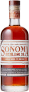 Sonoma Distilling Company Cherrywood Rye Whiskey Front Bottle Shot