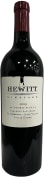 Hewitt Vineyard Double Plus Cabernet Sauvignon (torn label) 2009  Front Bottle Shot