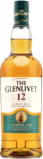Glenlivet 12 Year Single Malt Scotch Whisky  Front Bottle Shot