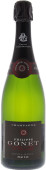 Philippe Gonet Blanc de Blancs 3210 Extra Brut   Front Bottle Shot