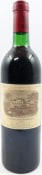 Chateau Lafite Rothschild (bin soiled label) 1983  Front Bottle Shot
