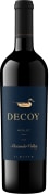 Decoy Limited Alexander Valley Merlot 2022  Front Bottle Shot