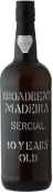 Broadbent 10 Years Old Sercial Madeira Front Bottle Shot