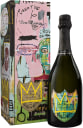 Dom Perignon Jean-Michel Basquiat Special Edition (Yellow Crown) with Gift Box 2015  Front Bottle Shot